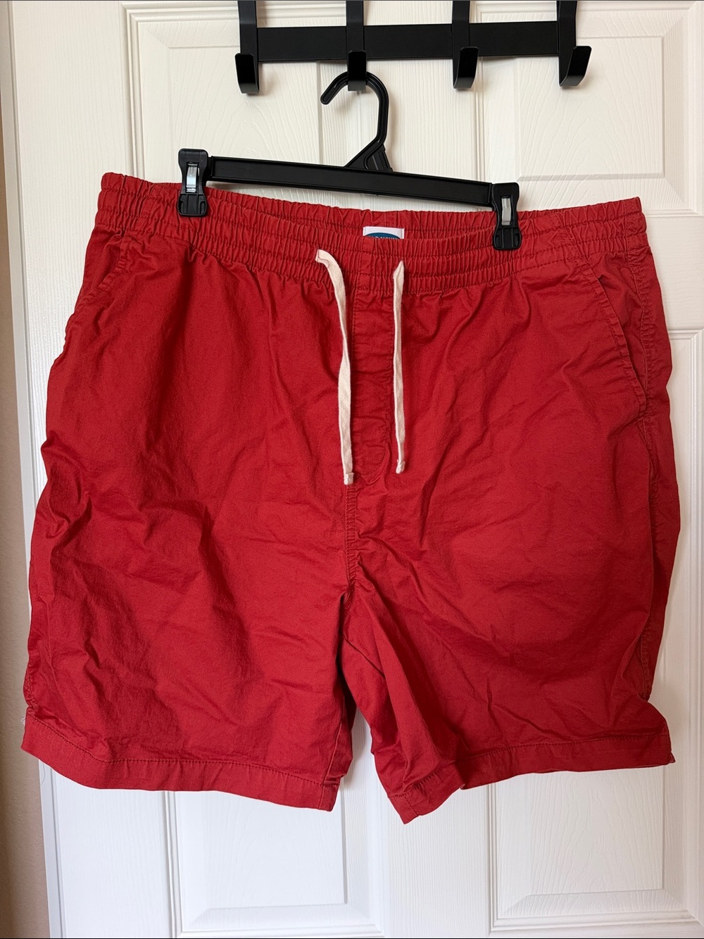 Old Navy Red Men's Swim Trunks with Drawstring